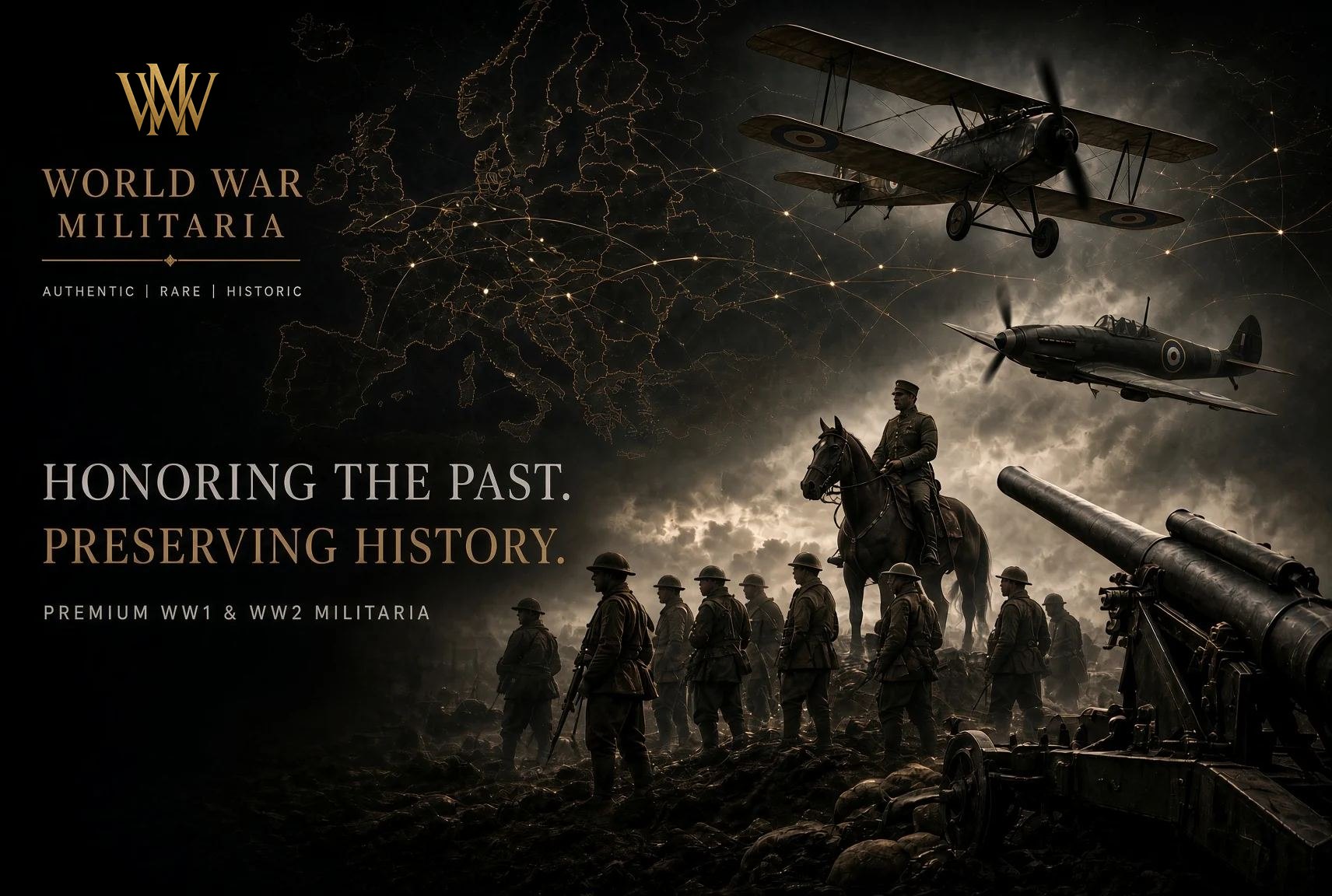 World War Militaria – premium WW1 & WW2 militaria: authentic, rare, historic